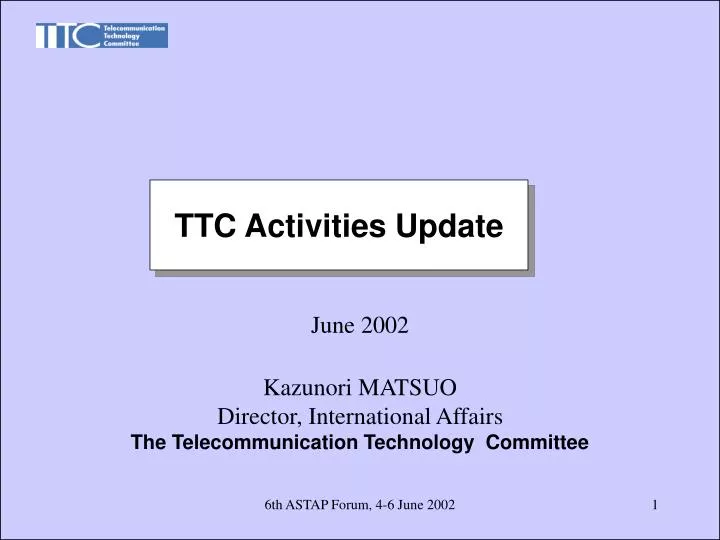 ttc activities update