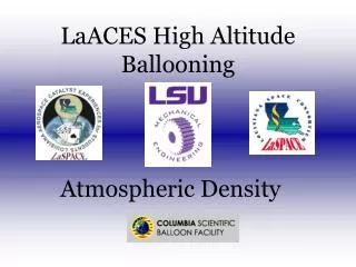 LaACES High Altitude Ballooning