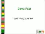 Game Fest - slide 1
