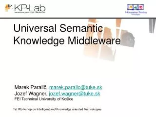 Universal Semantic Knowledge Middleware