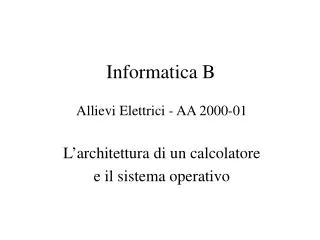 informatica b