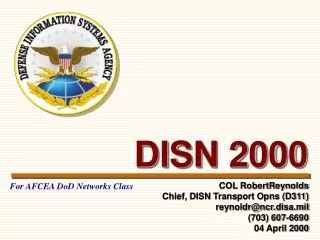 DISN 2000