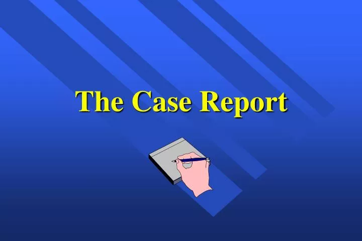 the case report