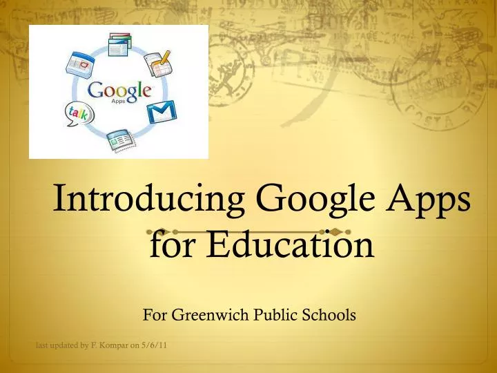 introducing google apps for education