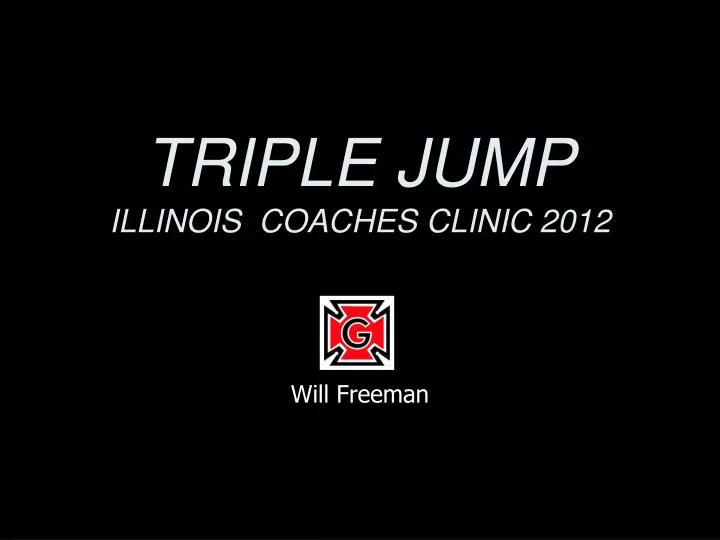 triple jump illinois coaches clinic 2012