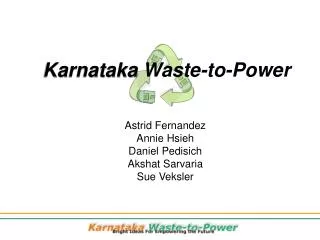 Karnataka Waste-to-Power
