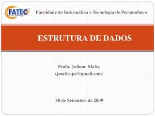 estrutura de dados
