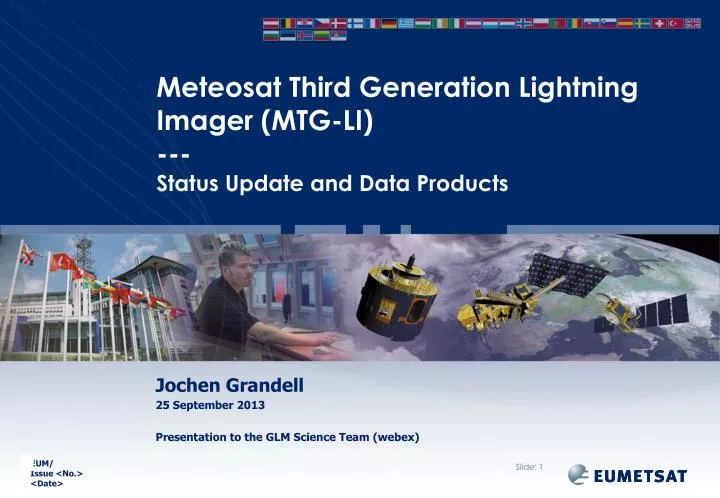 meteosat third generation lightning imager mtg li status update and data products