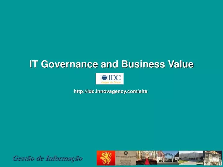 it governance and business value