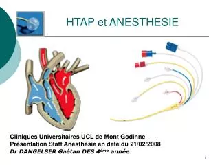 htap et anesthesie