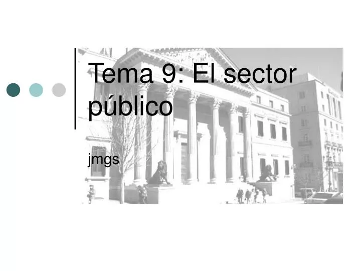 tema 9 el sector p blico