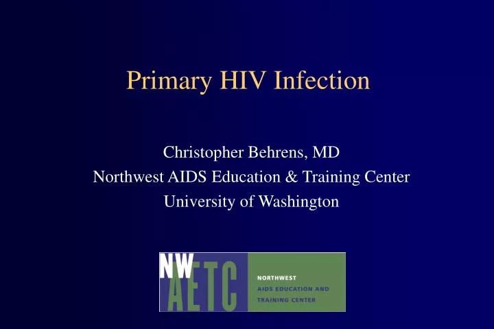 primary hiv infection