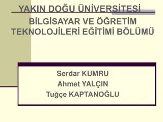 yakin do u n vers tes