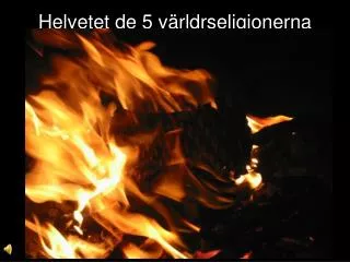 helvetet de 5 v rldrseligionerna