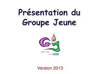 pr sentation du groupe jeune