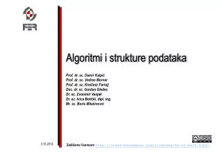 algoritmi i strukture podataka