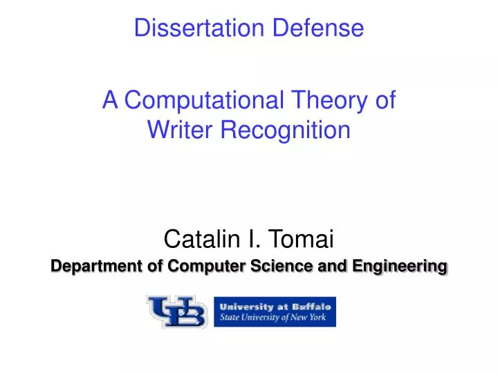 a computational theory of writer recognition