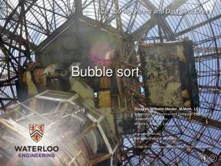 Bubble sort