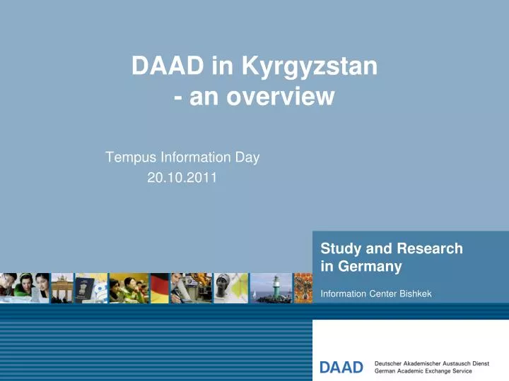 daad in kyrgyzstan an overview