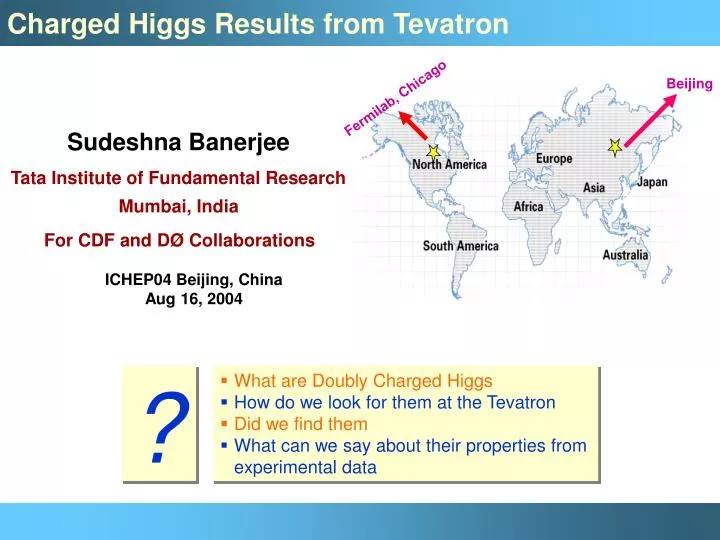charged higgs results from tevatron