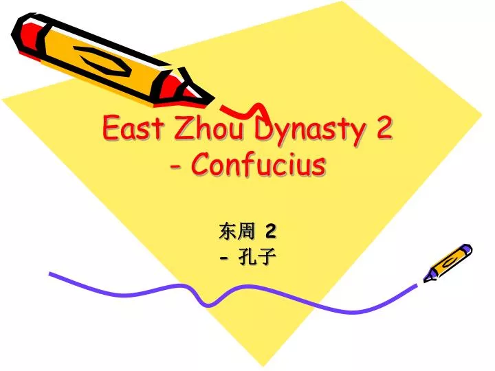 east zhou dynasty 2 confucius