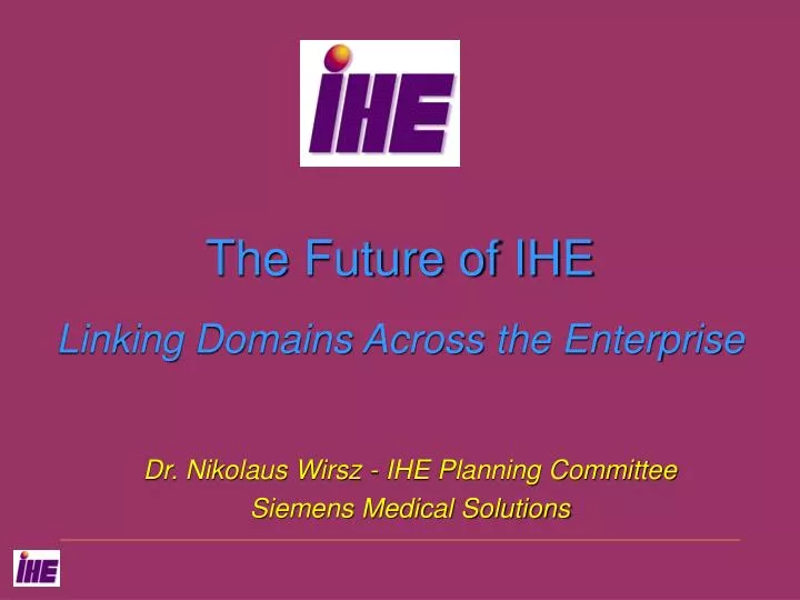 the future of ihe