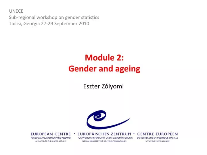 module 2 gender and ageing