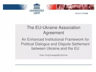 The EU-Ukraine Association Agreement