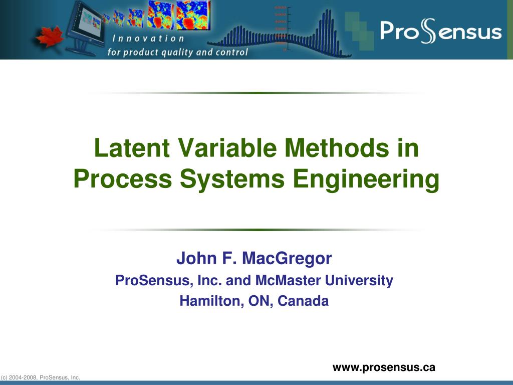 PPT - Latent Variable Methods in Process Systems Engineering PowerPoint ...