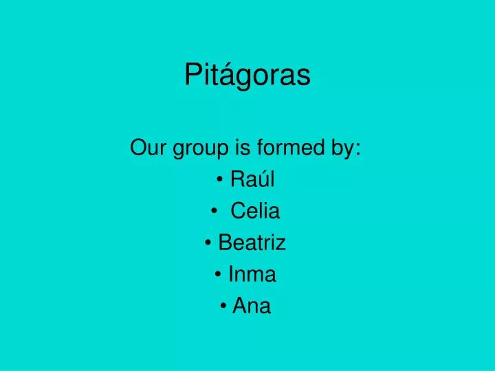 pit goras