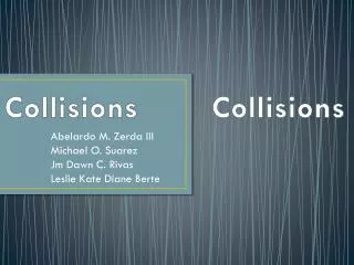 collisions