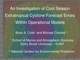 An Investigation of Cool Season Extratropical Cyclone Forecast Errors Within Operational Models