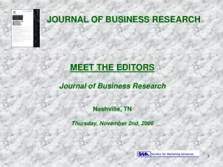 JOURNAL OF BUSINESS RESEARCH