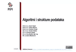 algoritmi i strukture podataka