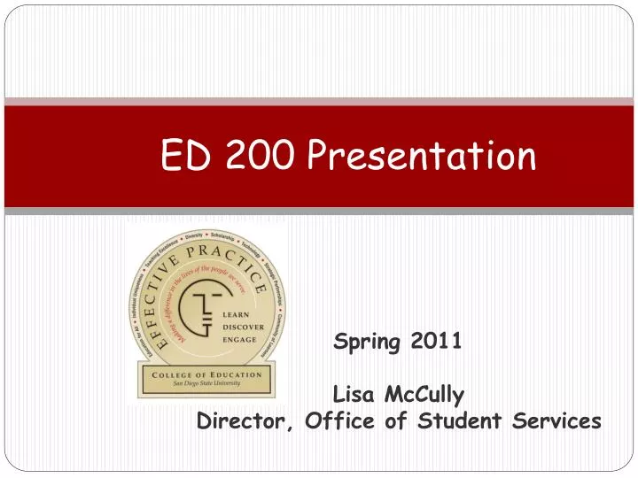 ed 200 presentation