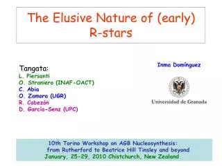 The Elusive Nature of (early) R-stars