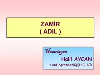 zam r adil
