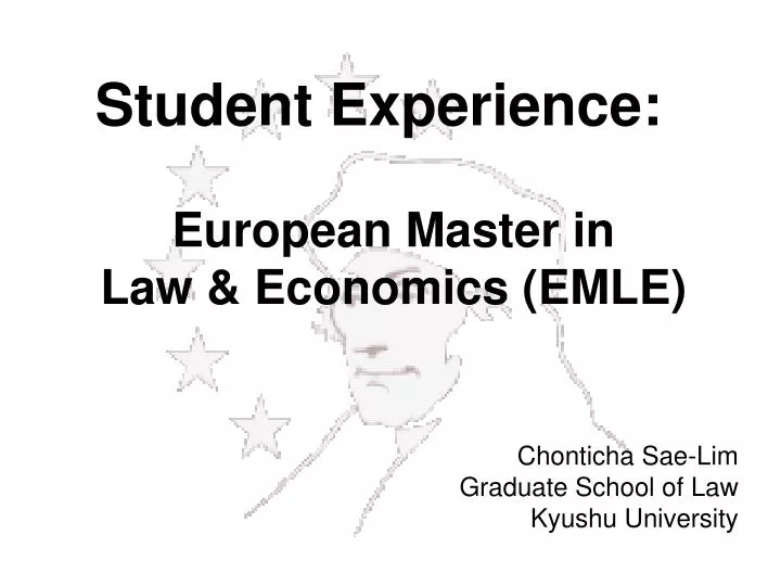 european master in law economics emle