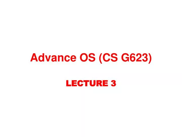advance os cs g623