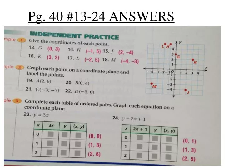 pg 40 13 24 answers