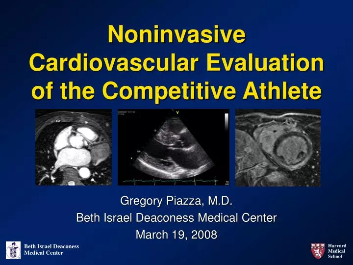 noninvasive cardiovascular evaluation of the competitive athlete