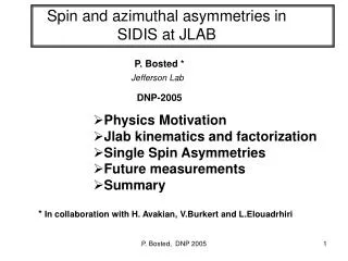 Spin and azimuthal asymmetries in SIDIS at JLAB