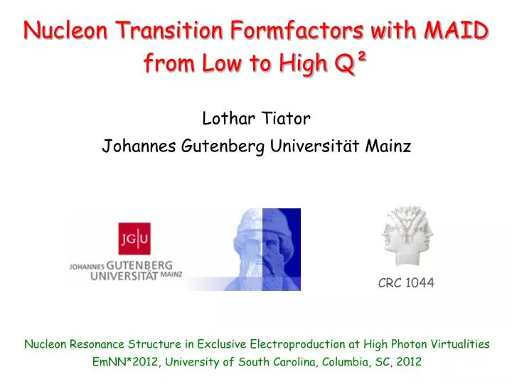 nucleon transition formfactors with maid from low to high q