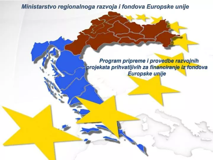 ministarstvo regionalnoga razvoja i fondova europske unije