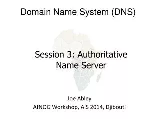 Domain Name System (DNS)