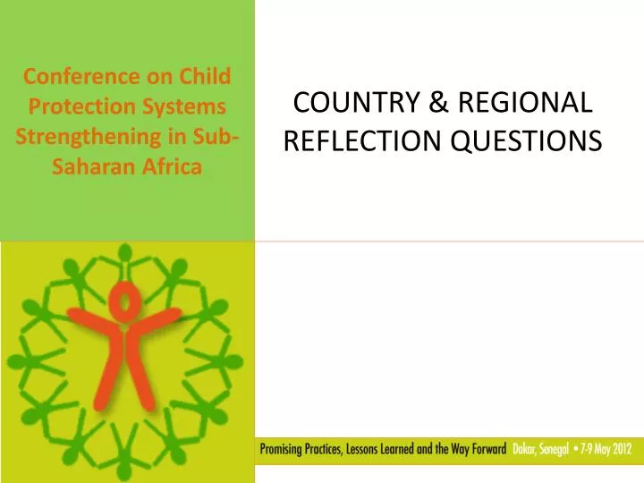country regional reflection questions