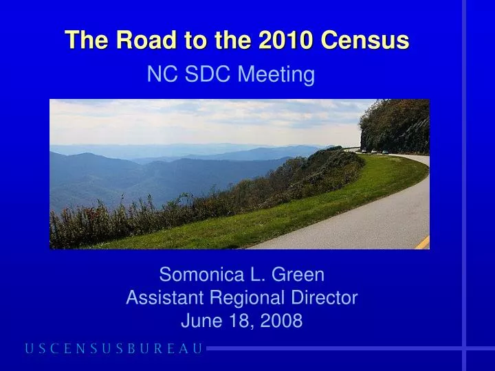 the road to the 2010 census