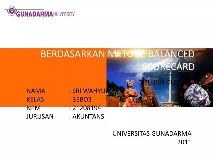 pengukuran kinerja perbankan pt bank central asia tbk berdasarkan metode balanced scorecard