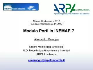 modulo porti in inemar 7