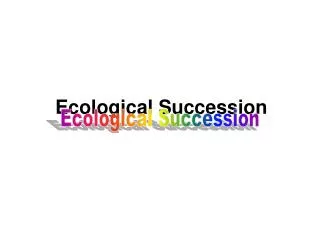 Ecological Succession